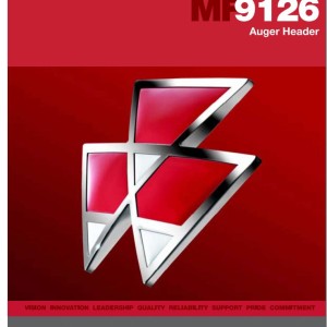 Massey Ferguson 9126 Operators Manual 700737126A