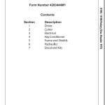 Massey Ferguson 9195 9196 Repair Time Schedule 4283444M1