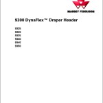 Massey Ferguson 9325 to 9350 Workshop Service Manual 4283632M1