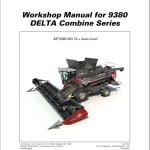 Massey Ferguson 9380 DELTA Series Workshop Manual D3118800M2