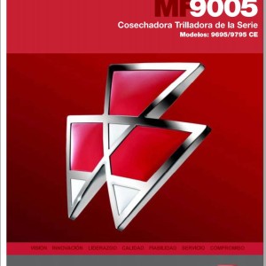 Massey Ferguson 9695CE 9795CE Operators Manual 700735875F ES