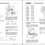 Massey Ferguson Engine Perkins 645 Workshop Manual DE