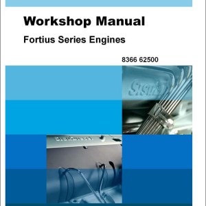 Massey Ferguson Engine Sisu Fortius Series Workshop Manual 836662500