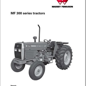 Massey Ferguson MF345 to MF385 Workshop Service Manual ACT0027090