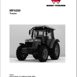 Massey Ferguson MF4200 Operators Manual