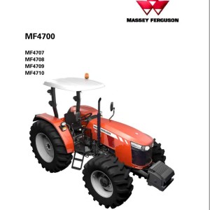 Massey Ferguson MF4607 MF4608 MF4609 MF4610 Workshop Service Manual ACT000899D