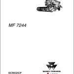 Massey Ferguson MF7244 Workshop Manual 327326010