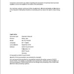 Massey Ferguson RK702 TR-SDX Operators Manual FEL16891701