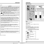 Massey Ferguson WR9725 Operators Manual 700737891B