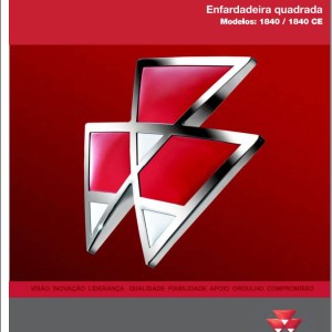 Massey Ferguson 1840 1840CE Operators Manual 79036387A