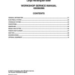 Massey Ferguson 2140 to 2190 Workshop Service Manual 4283062M6