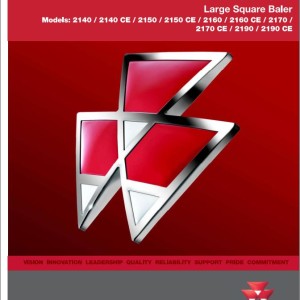Massey Ferguson 2140 to 2190CE Operators Manual 700734990A