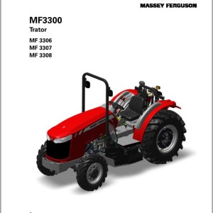 Massey Ferguson MF3306 MF3307 MF3308 Operators Manual ACW7475500