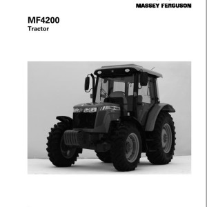 Massey Ferguson MF4200 Operators Manual