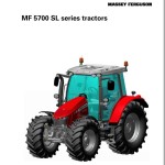 Massey Ferguson MF5700SL Series Workshop Service Manual ACT0021460