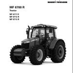Massey Ferguson MF6711R MF6712R MF6713R Operators Manual ACW1513500