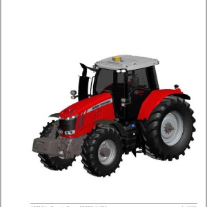 Massey Ferguson MF7600 Series Workshop Service Manual 4373215M2