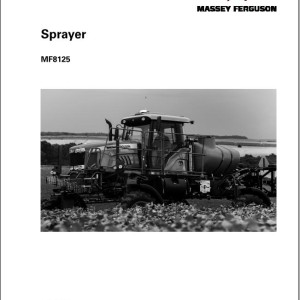 Massey Ferguson MF8125 Operators Manual AWC4655980