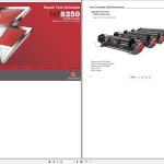 Massey Ferguson MF8250 Parts Manual 6305193M1