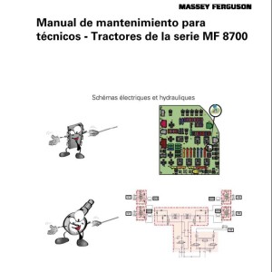 Massey Ferguson MF8700 Series Workshop Manual ACT000619C