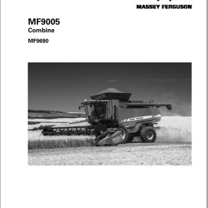 Massey Ferguson MF9005 Operators Manual ACW1493470