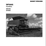 Massey Ferguson MF9795 MF9895 Operators Manual ACW1493500