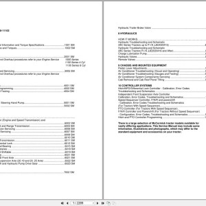 McCormick MC Series MC80 MC90 MC100 MC115 Service Manual SM8-11102