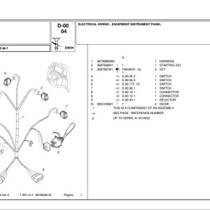 McCormick T85 Parts Manual
