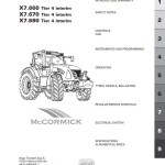 McCormick X7.6 Series Operation Manual 6519732M2