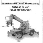 Merlo 2024 KSC R45.19 R45.21 R50.16 Service Manual Electrical and Hydaulic Schematics