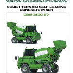 Merlo DBM 2000 2500 3500 EV Service Manual