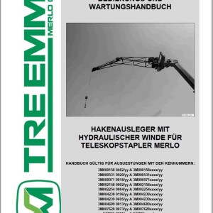 Merlo Hook Boom with Hydraulic Winch Operation Maintenance Manual