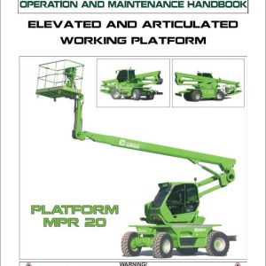Merlo MPR20 Service Manual