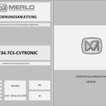 Merlo Multifarmer MF34.7 MF34.9 Service Manual