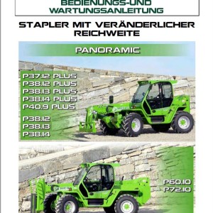 Merlo Panoramic MERlin CDC P40.9 to P72.10 Service Manual