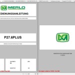Merlo Panoramic P27.6 PLUS TOP Service Manual