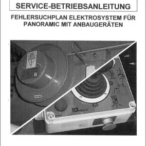 Merlo Panoramic Up to 1998 (without dashboard) Electrical Diagram