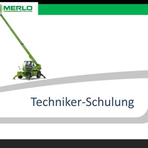 Merlo Roto 40 40S Technician Training