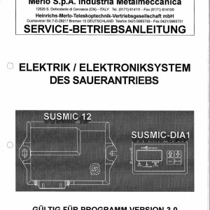 Merlo ROTO EVS R40.18 Hydraulic, Electrical Diagram (SAV 714561 -)