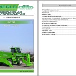 Merlo ROTO SM 600° R45.19 R45.21 Service Manual
