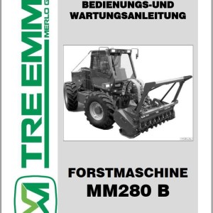 Merlo TREEMME MM280B Parts Maintenance Service Manual, Hydraulic Electrical Diagram