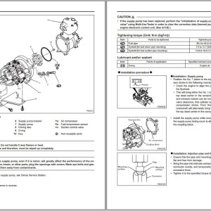 Mitsubishi 6M60 6M60TL Workshop Manual