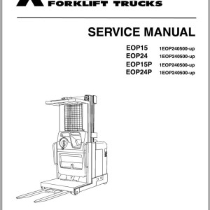 Mitsubishi EOP15 EOP15P EOP24 EOP24P Service Manual