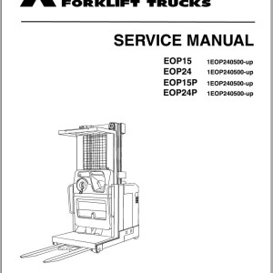 Mitsubishi EOP15 EOP24 EOP15P EOP24P Service Manual