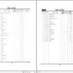 Mitsubishi FB14P-43(-CSFCS)(-P) FB15P-43(-CSFCS)(-P) Spare Parts Catalog