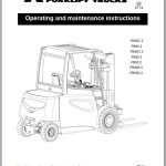 Mitsubishi FB40C 2 - FB50S 2 Operation & Maintenance Instructions