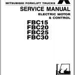 Mitsubishi FBC25FW FBC30FW Service Manual
