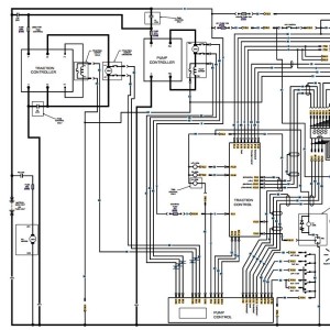 Mitsubishi FBC25K FBC30K FBC30KL Schematic