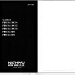 Mitsubishi FBR10H to FBRW18 Spare Parts Catalog 93-P-1301