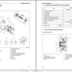 Mitsubishi FD20HS FD25HS FD30HS Schematic Operation & Maintenance Service Manual